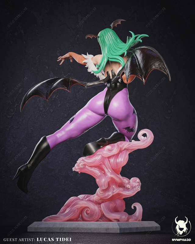 P站图纸印象馆 NYMPHA 3D 恶魔战士 莫莉卡 NYMPHA 3D 恶魔战士 莫莉卡