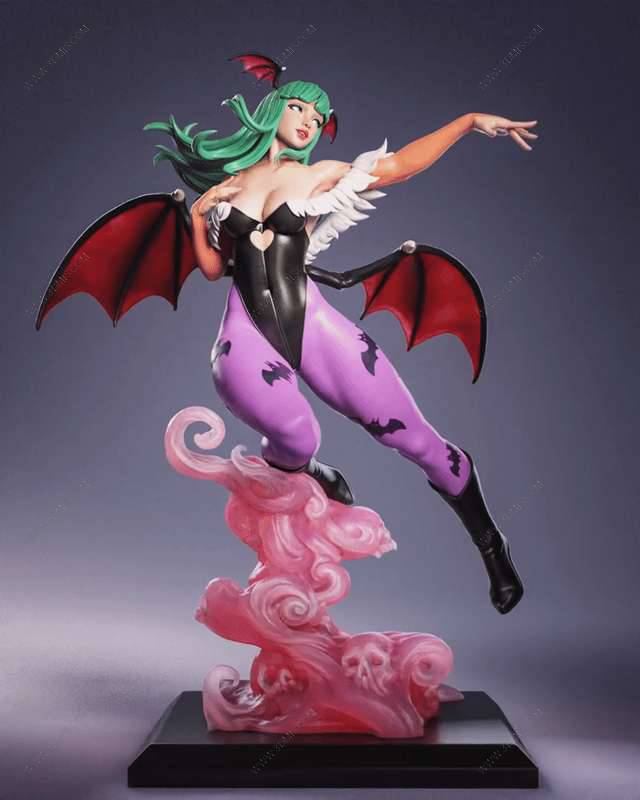 P站图纸印象馆 NYMPHA 3D 恶魔战士 莫莉卡 NYMPHA 3D 恶魔战士 莫莉卡