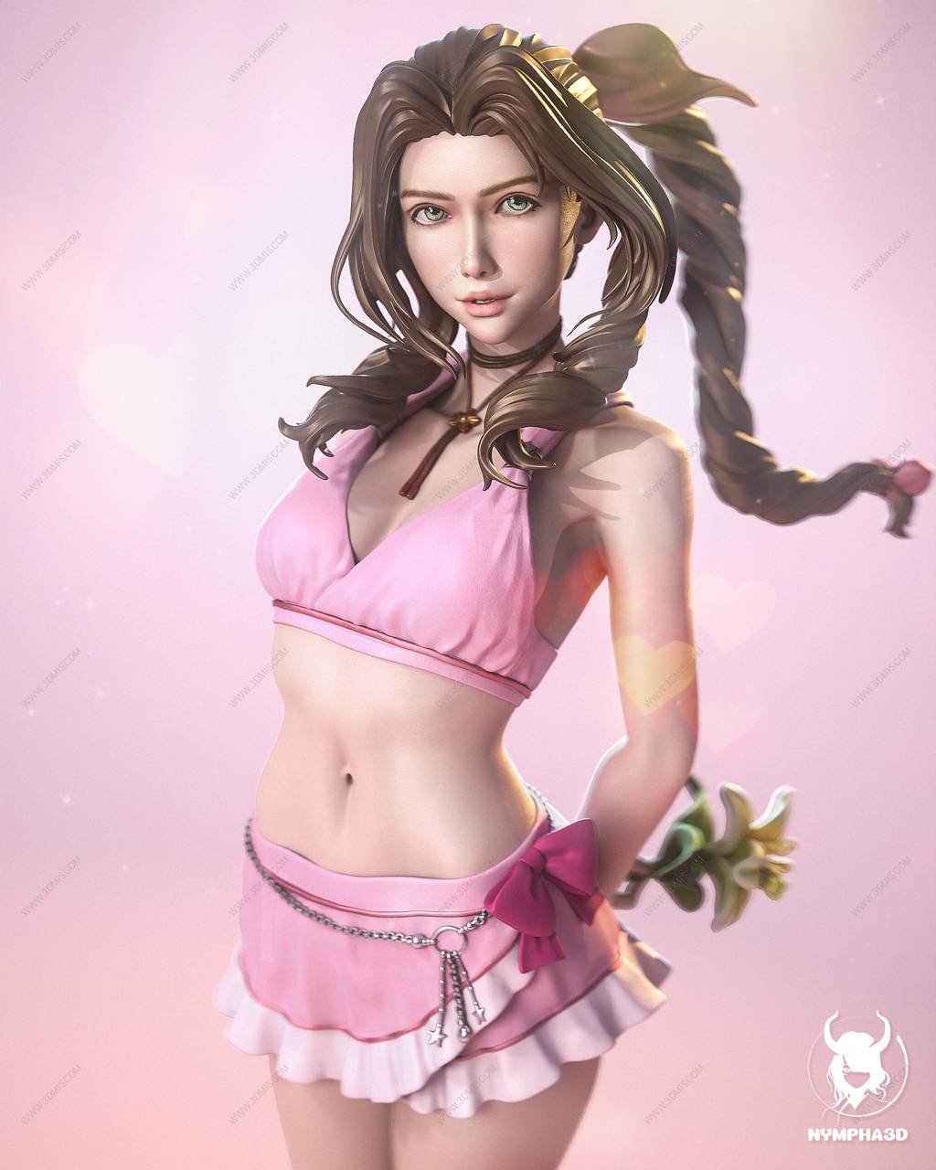 P站图纸印象馆 NYMPHA 3D 最终幻想 爱丽丝·盖恩斯巴勒和蒂法·洛克哈特 NYMPHA 3D 最终幻想 爱丽丝·盖恩斯巴勒和蒂法·洛克哈特