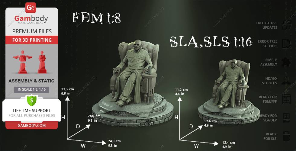 P站图纸印象馆 Gambody 黑客帝国 莫菲斯 Gambody 黑客帝国 莫菲斯