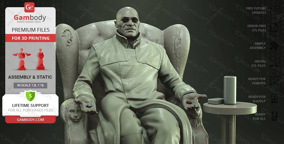 P站图纸印象馆 Gambody 黑客帝国 莫菲斯 Gambody 黑客帝国 莫菲斯