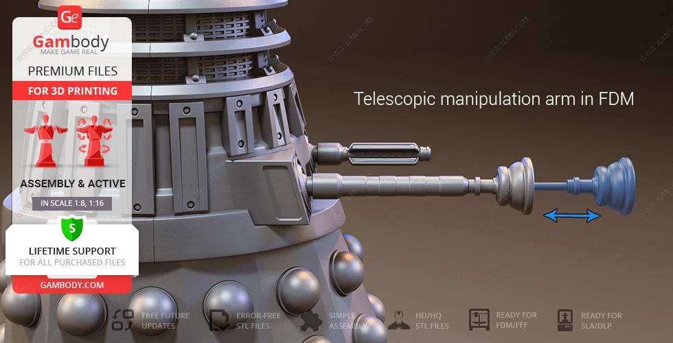 P站图纸印象馆 Gambody 神秘博士 戴立克 Gambody 神秘博士 戴立克