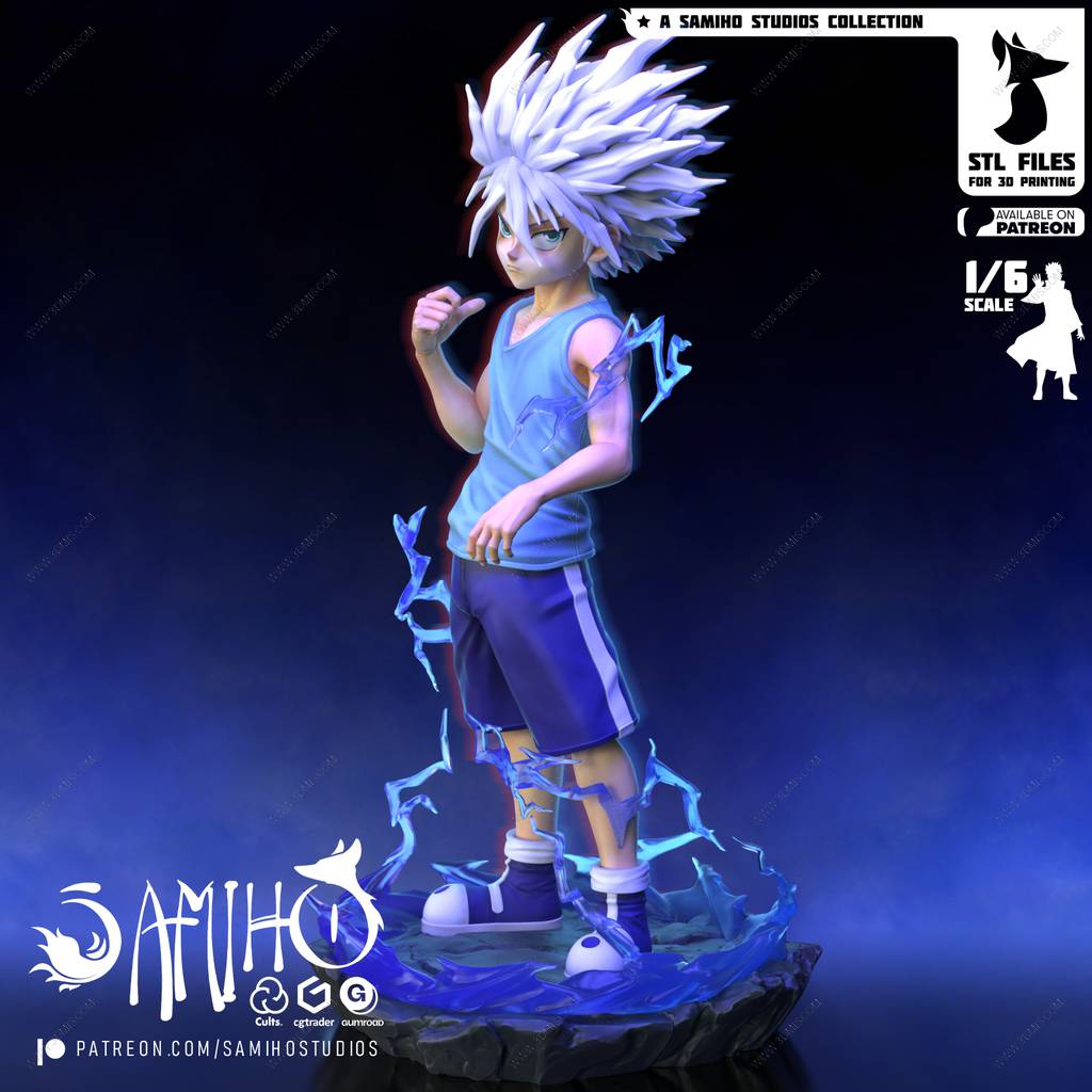 P站图纸印象馆 Samiho 全职猎人 奇犽·揍敌客 Samiho 全职猎人 奇犽·揍敌客