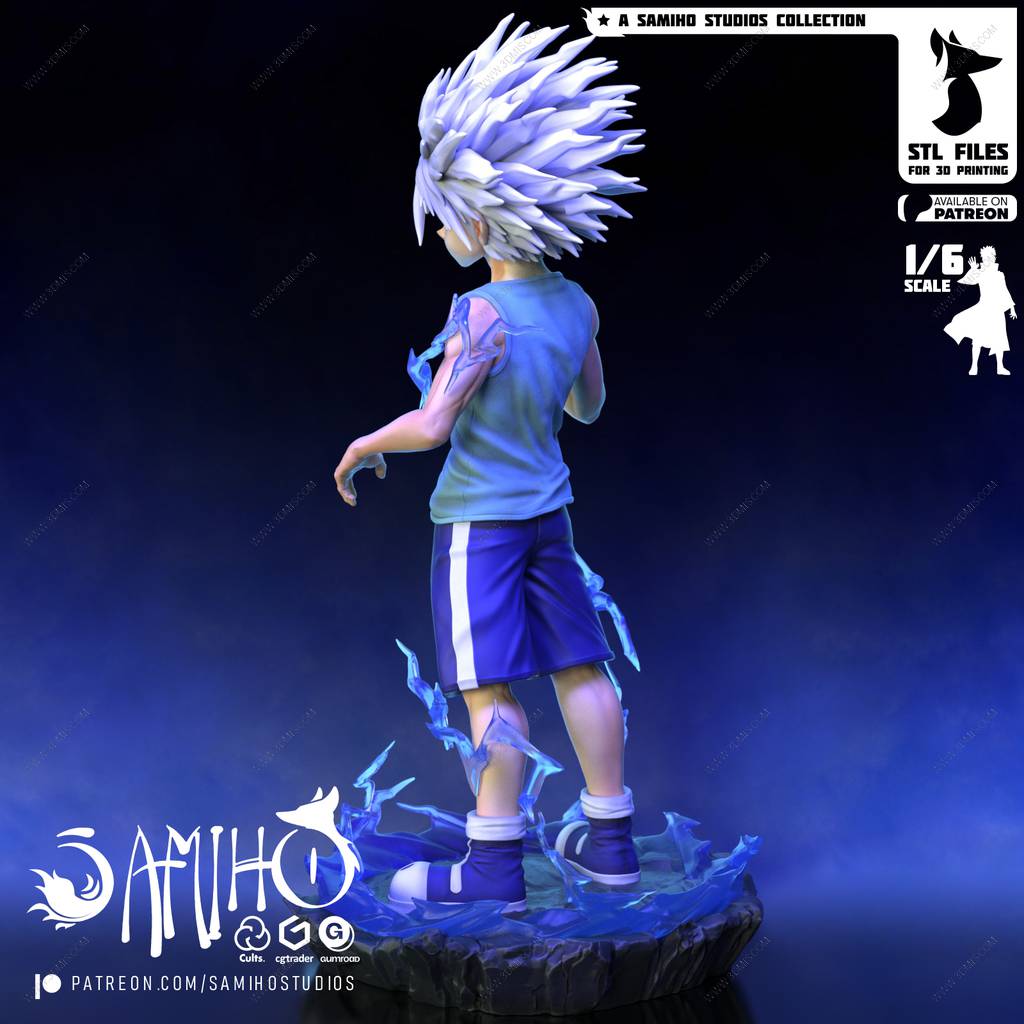 P站图纸印象馆 Samiho 全职猎人 奇犽·揍敌客 Samiho 全职猎人 奇犽·揍敌客