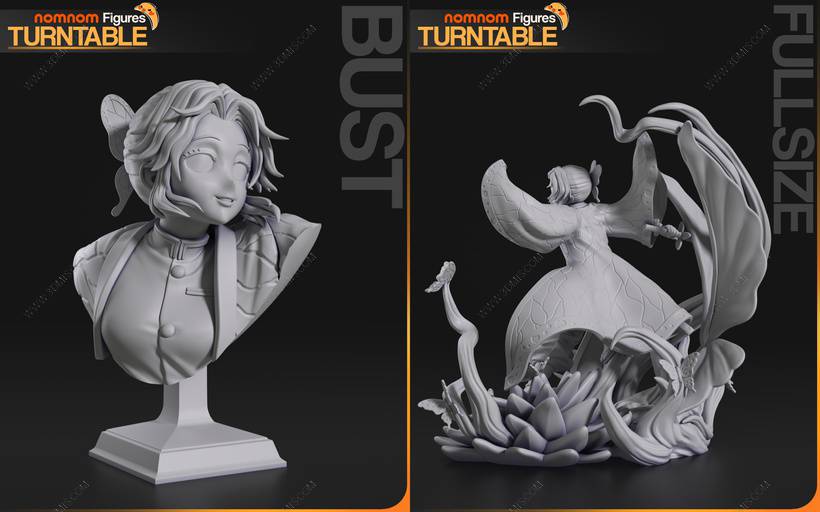 P站图纸印象馆 NomNom 鬼灭之刃 胡蝶忍 NomNom 鬼灭之刃 胡蝶忍