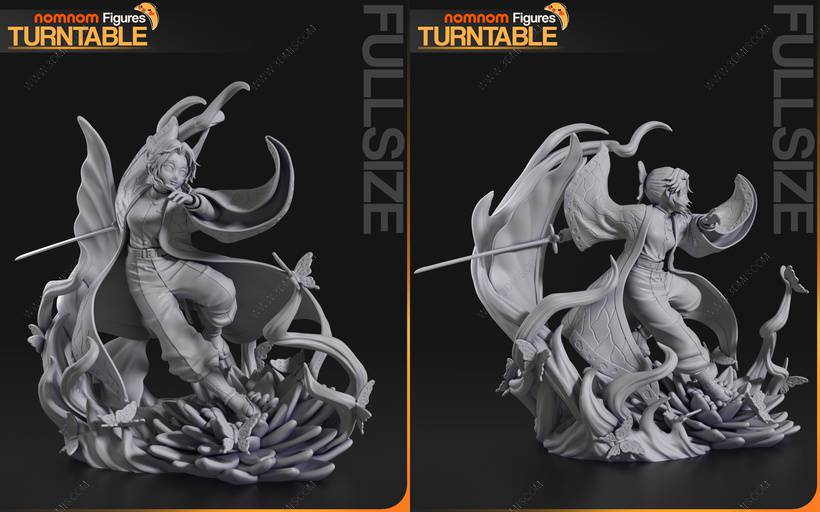 P站图纸印象馆 NomNom 鬼灭之刃 胡蝶忍 NomNom 鬼灭之刃 胡蝶忍