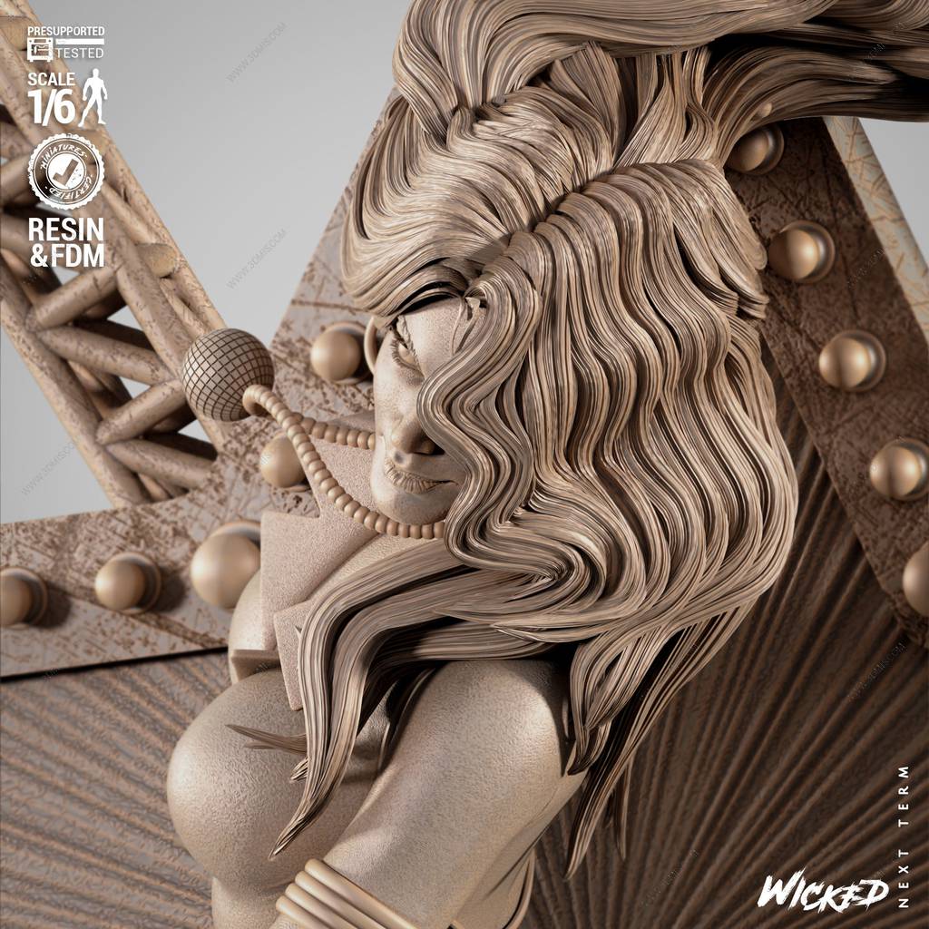 P站图纸印象馆 3DWicked 漫威 炫音 3DWicked 漫威 炫音