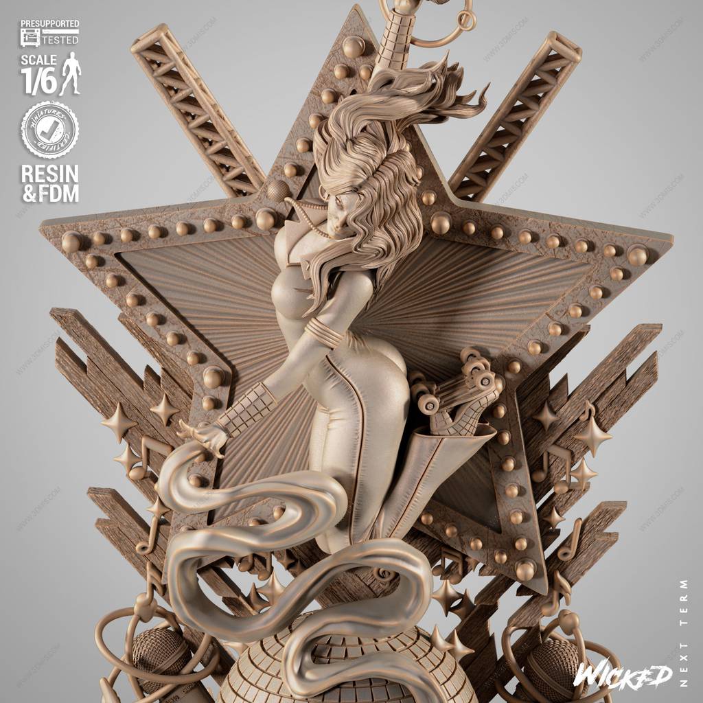 P站图纸印象馆 3DWicked 漫威 炫音 3DWicked 漫威 炫音