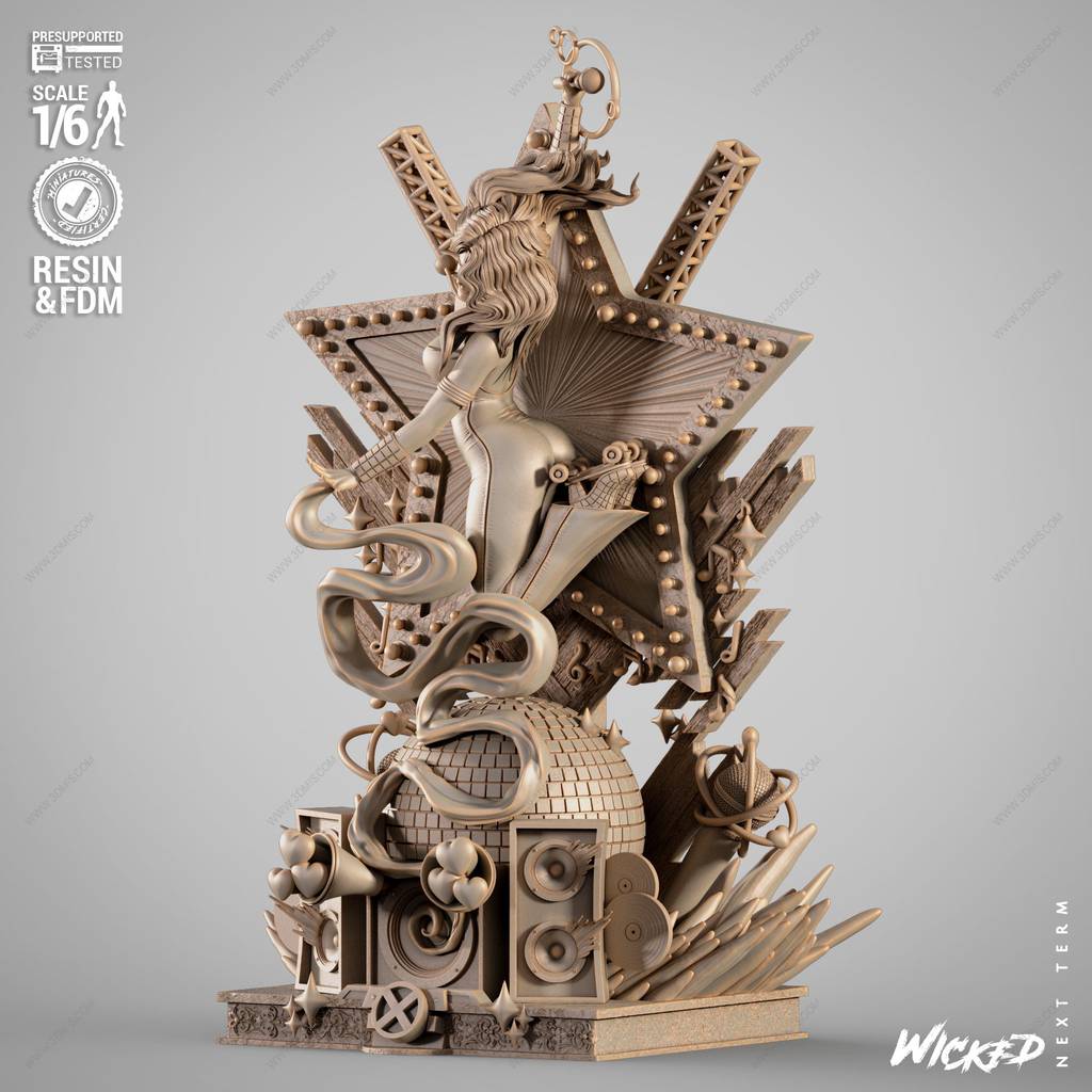 P站图纸印象馆 3DWicked 漫威 炫音 3DWicked 漫威 炫音