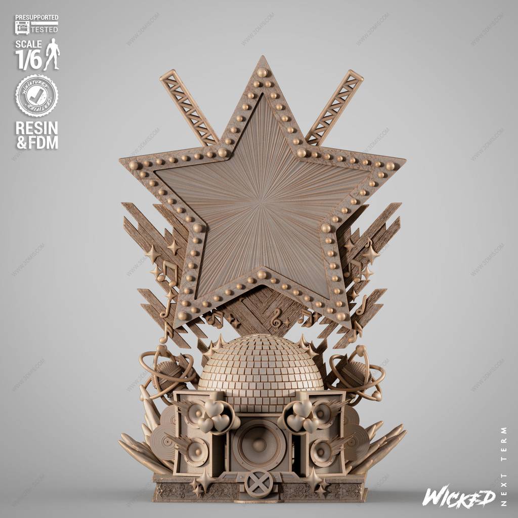 P站图纸印象馆 3DWicked 漫威 炫音 3DWicked 漫威 炫音