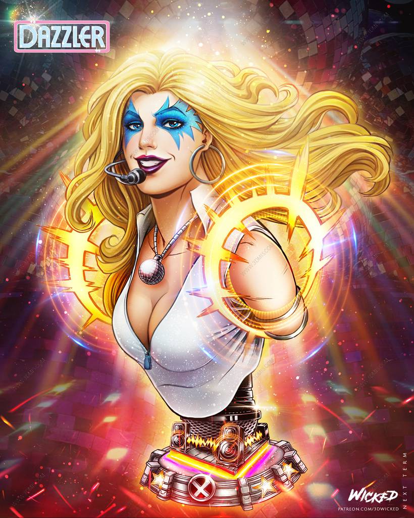 P站图纸印象馆 3DWicked 漫威 炫音 3DWicked 漫威 炫音