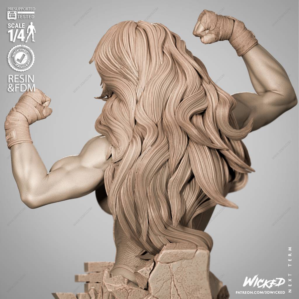 P站图纸印象馆 3DWicked 漫威 路易斯·格兰特 3DWicked 漫威 路易斯·格兰特