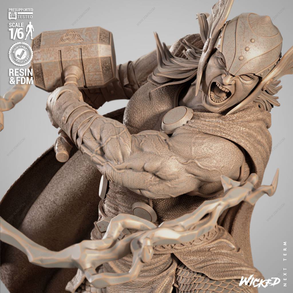 P站图纸印象馆 3DWicked 漫威 托尔与洛基 3DWicked 漫威 托尔与洛基