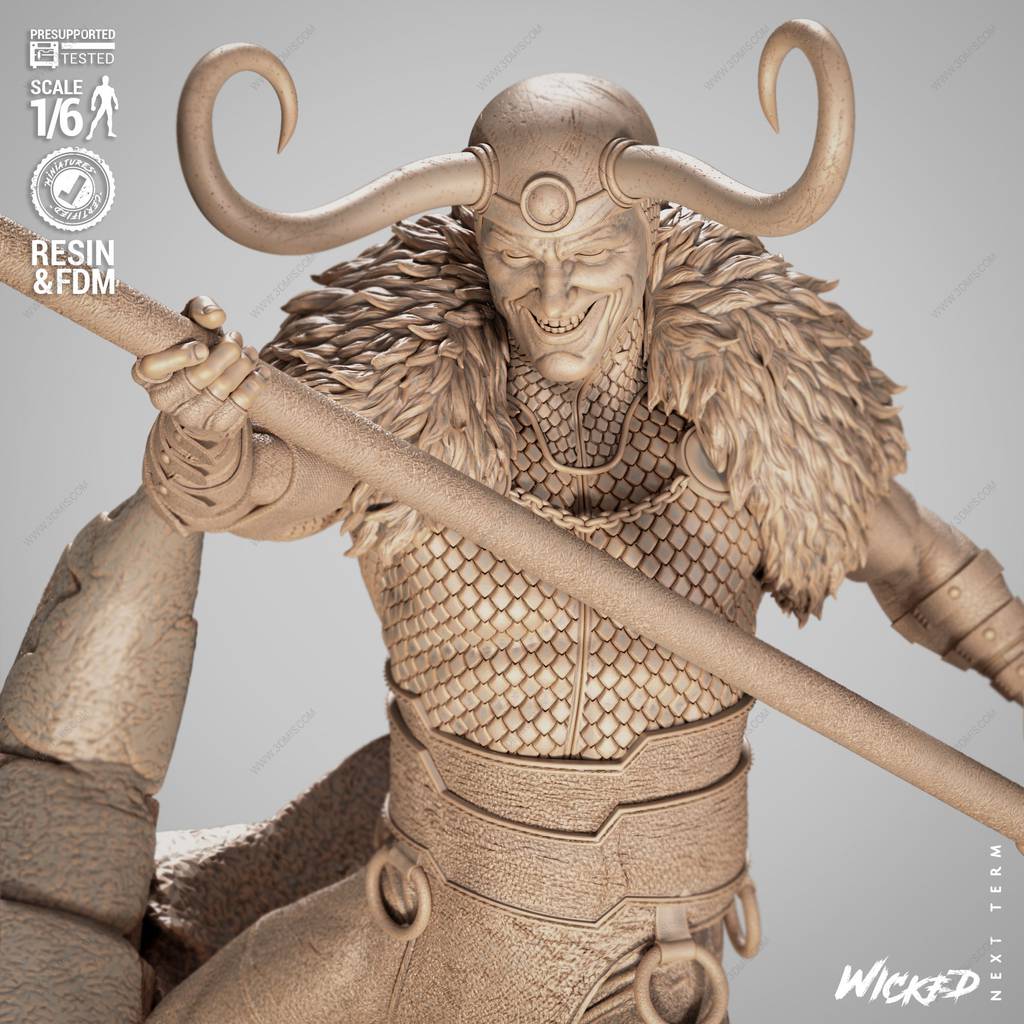 P站图纸印象馆 3DWicked 漫威 托尔与洛基 3DWicked 漫威 托尔与洛基