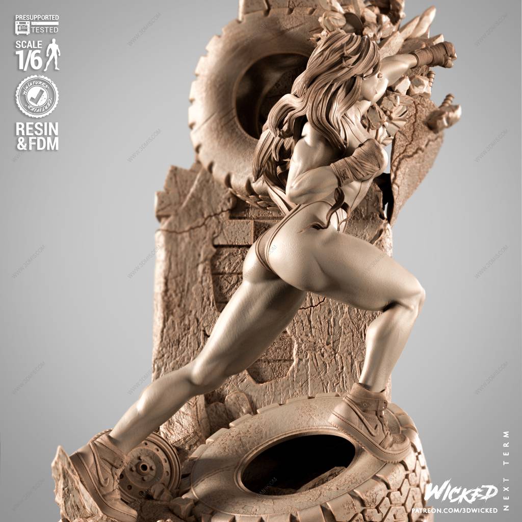 P站图纸印象馆 3DWicked 漫威 路易斯·格兰特 3DWicked 漫威 路易斯·格兰特