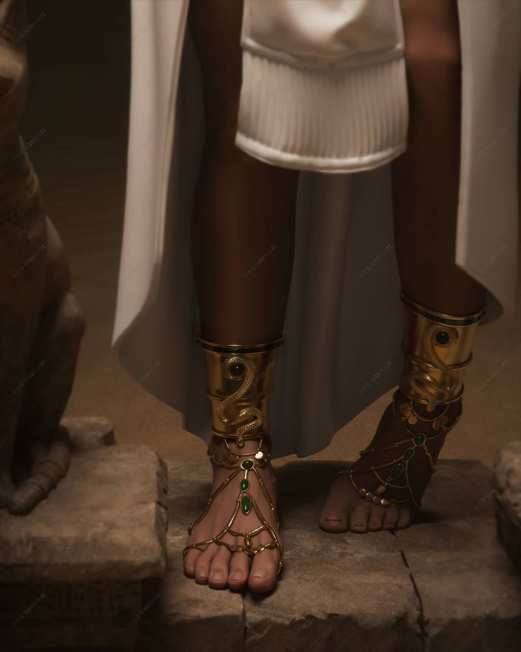 P站图纸印象馆 CA3D 埃及艳后 CA3D 埃及艳后