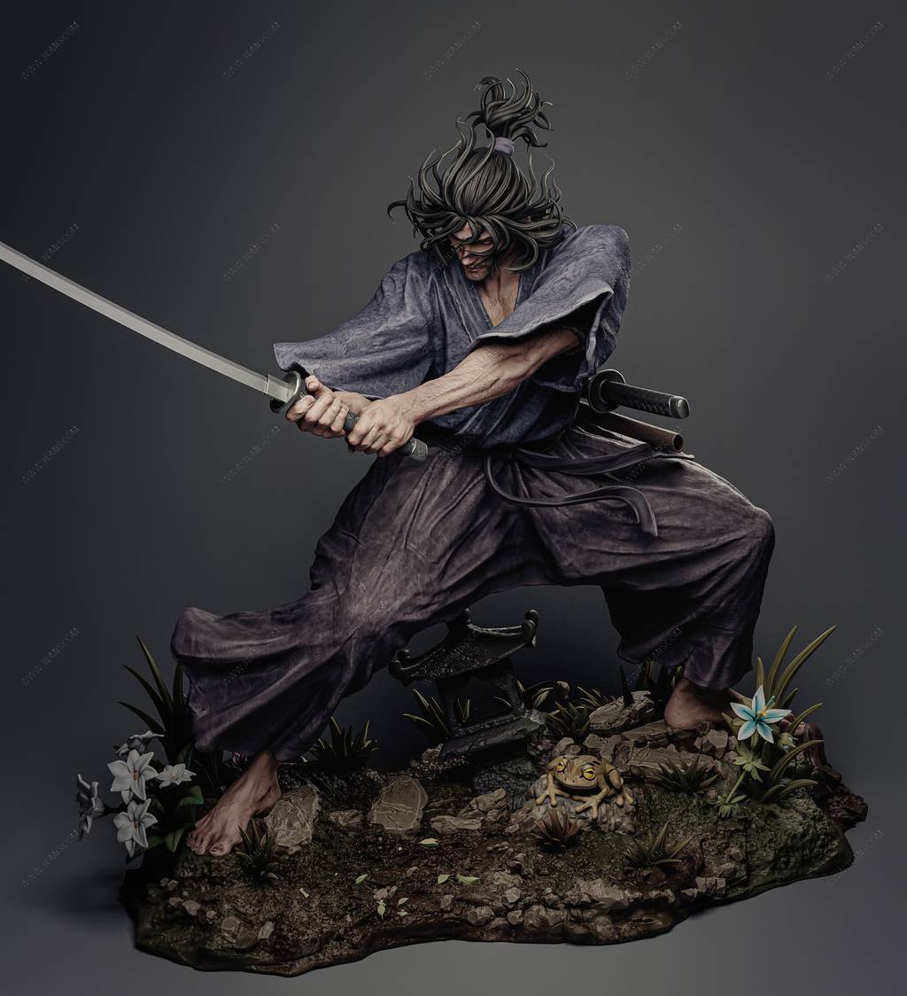 P站图纸印象馆 CA3D 宫本武藏 CA3D 宫本武藏