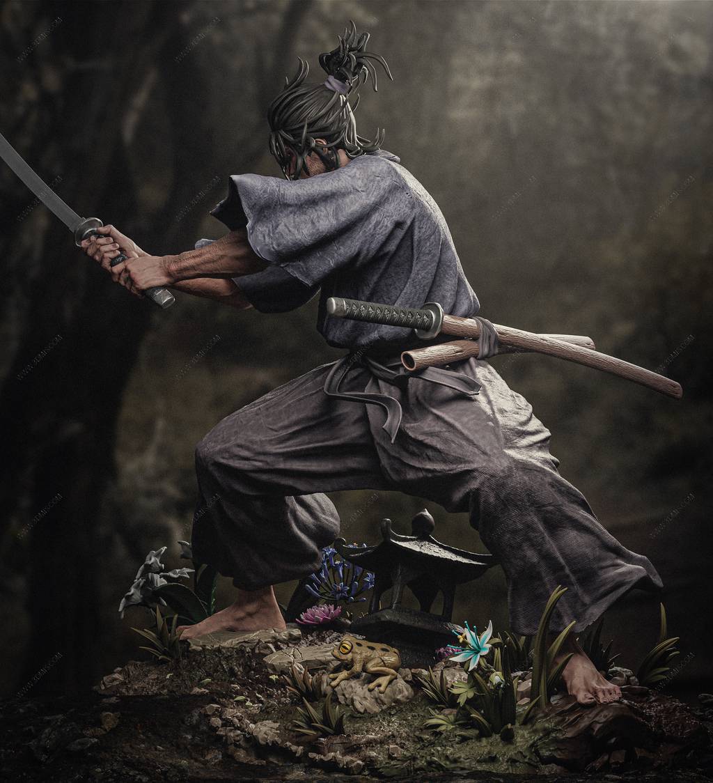 P站图纸印象馆 CA3D 宫本武藏 CA3D 宫本武藏