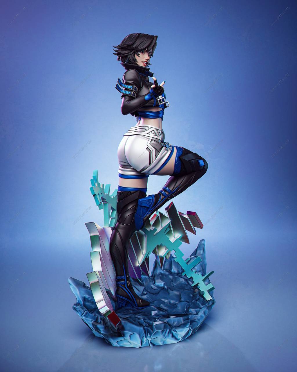 P站图纸印象馆 CA3D 漫威 冰月花雪 CA3D 漫威 冰月花雪