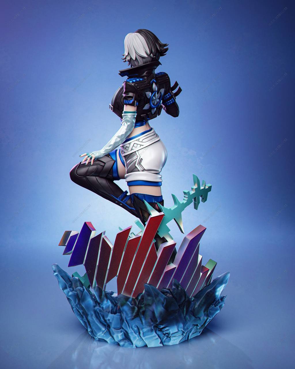 P站图纸印象馆 CA3D 漫威 冰月花雪 CA3D 漫威 冰月花雪