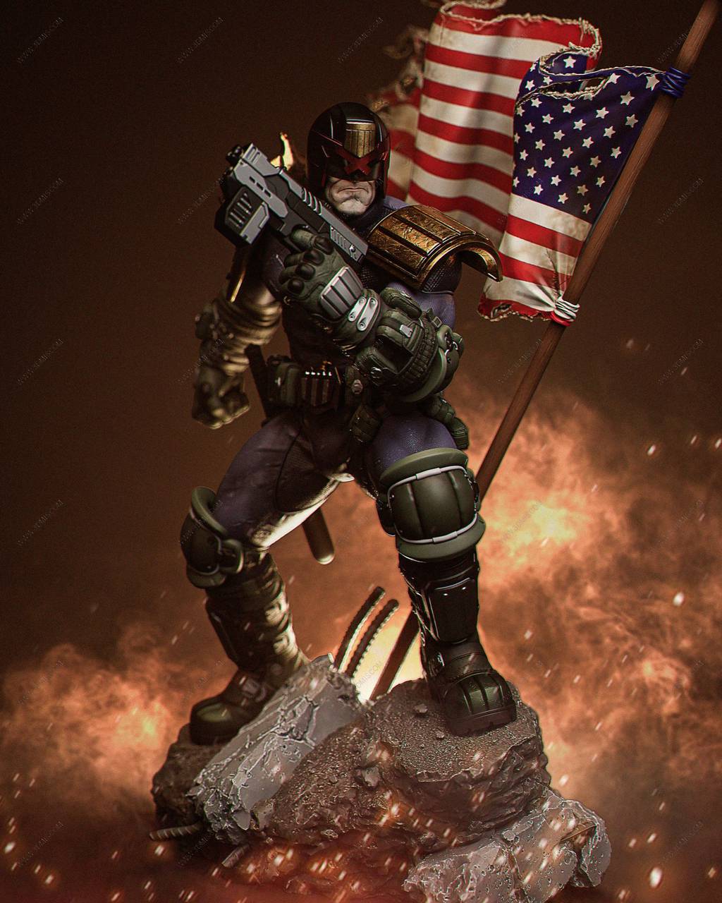 P站图纸印象馆 CA3D 大蟒哥德雷德 CA3D 大蟒哥德雷德