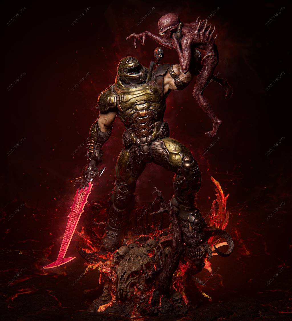 P站图纸印象馆 CA3D 毁灭战士 CA3D 毁灭战士