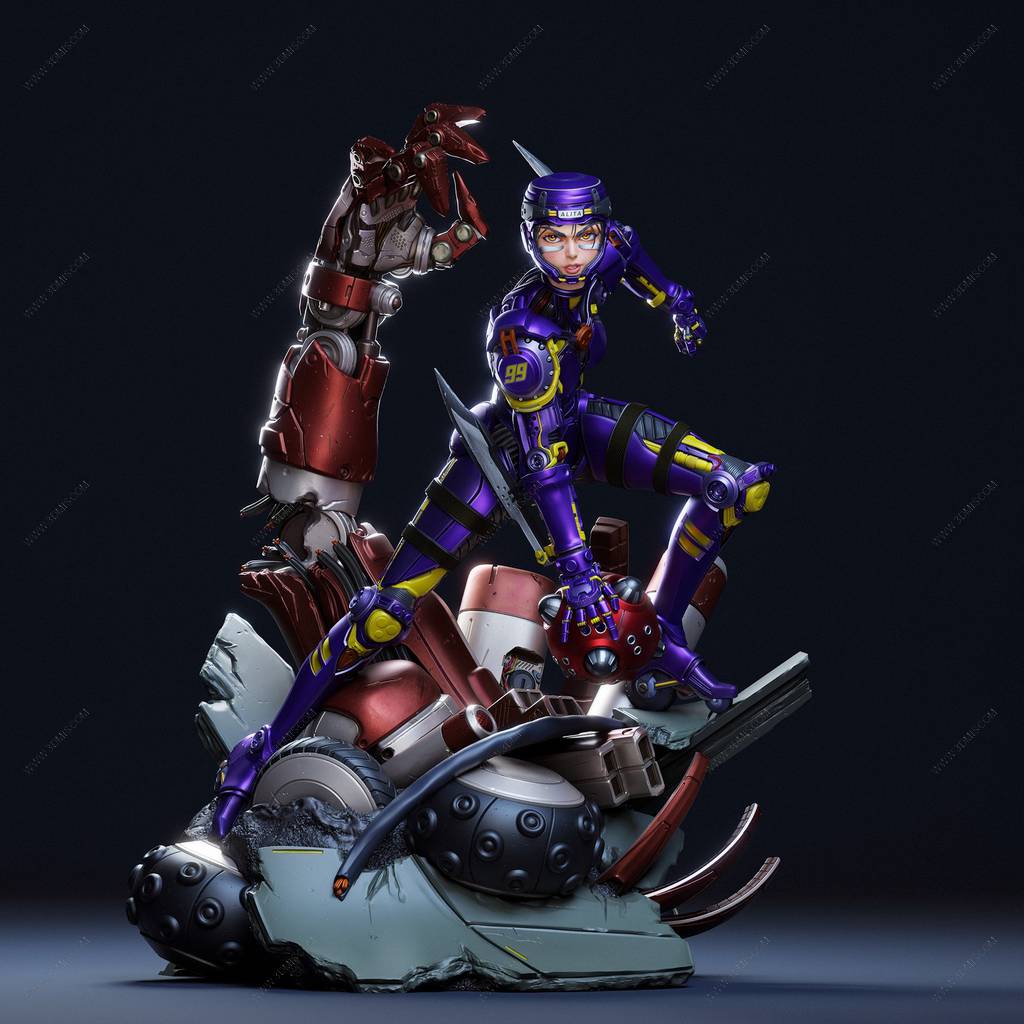 P站图纸印象馆 CA3D 战斗天使 阿丽塔 CA3D 战斗天使 阿丽塔