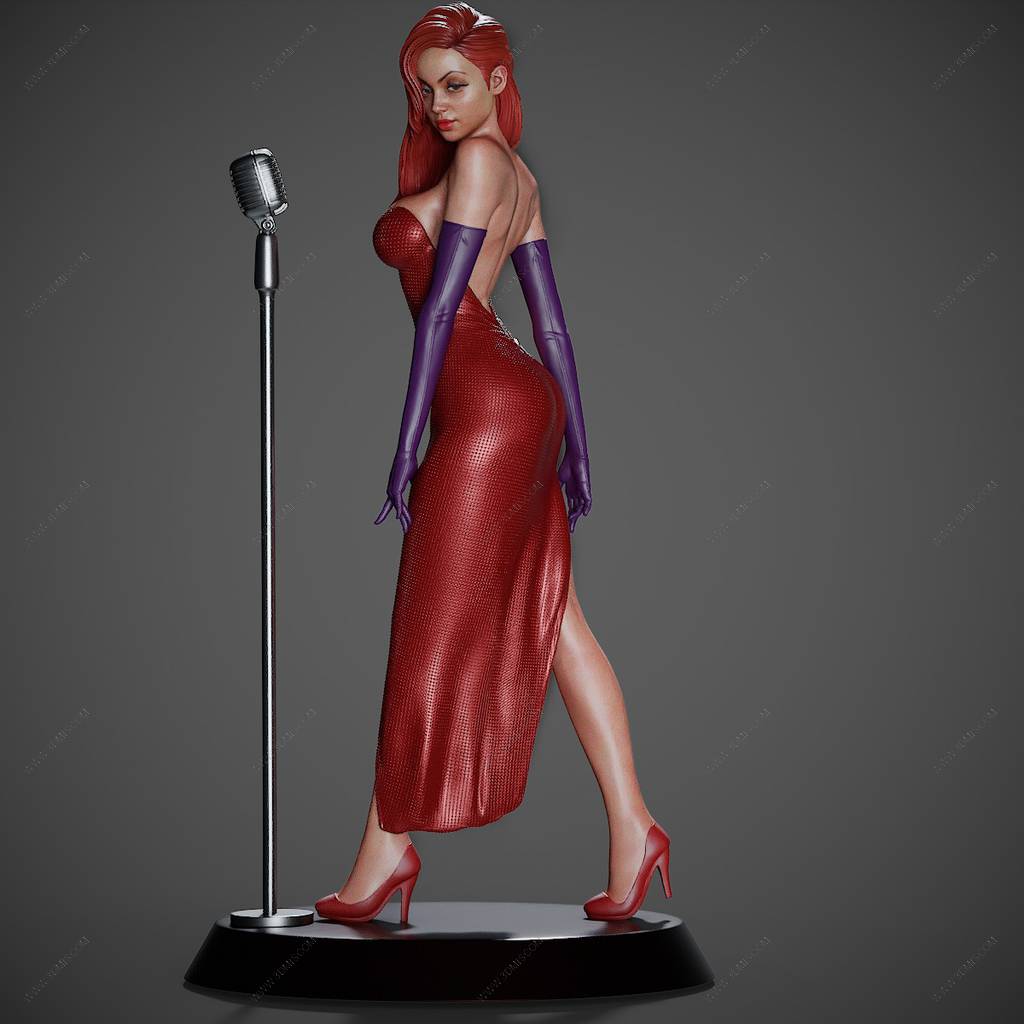 P站图纸印象馆 CA3D 谁陷害了兔子罗杰 杰西卡 CA3D 谁陷害了兔子罗杰 杰西卡