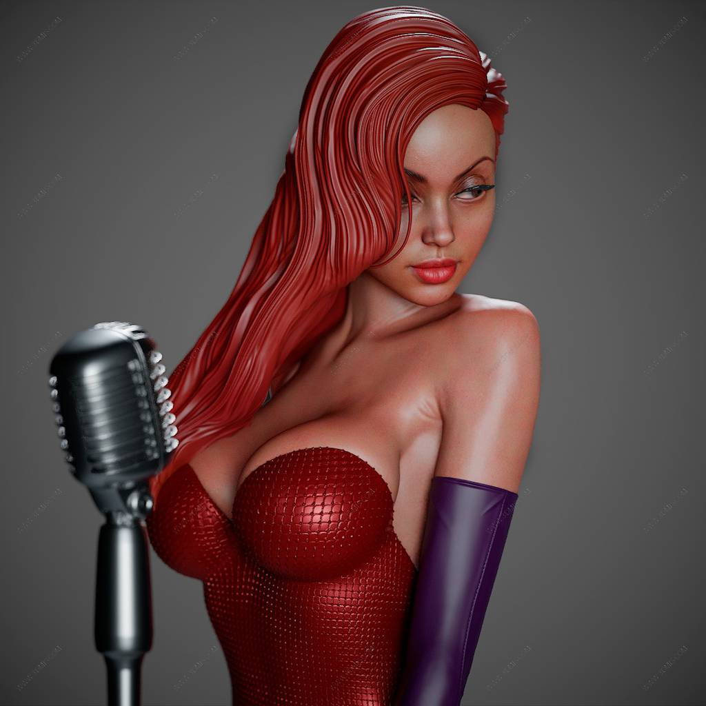 P站图纸印象馆 CA3D 谁陷害了兔子罗杰 杰西卡 CA3D 谁陷害了兔子罗杰 杰西卡