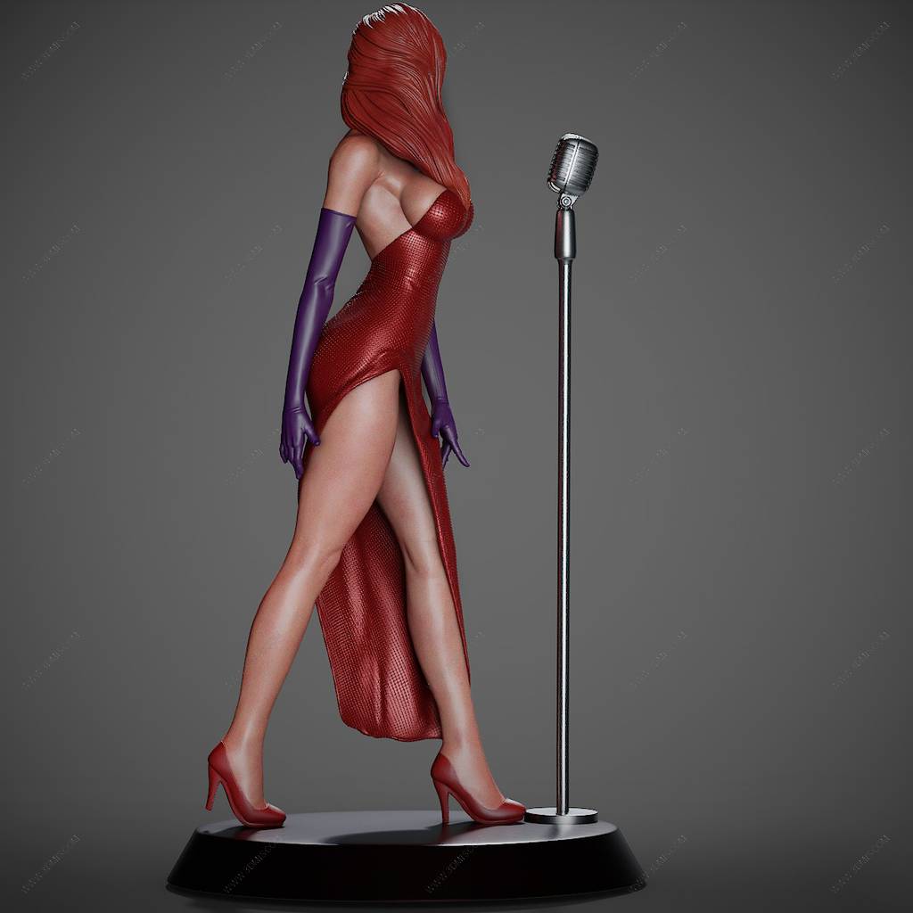 P站图纸印象馆 CA3D 谁陷害了兔子罗杰 杰西卡 CA3D 谁陷害了兔子罗杰 杰西卡