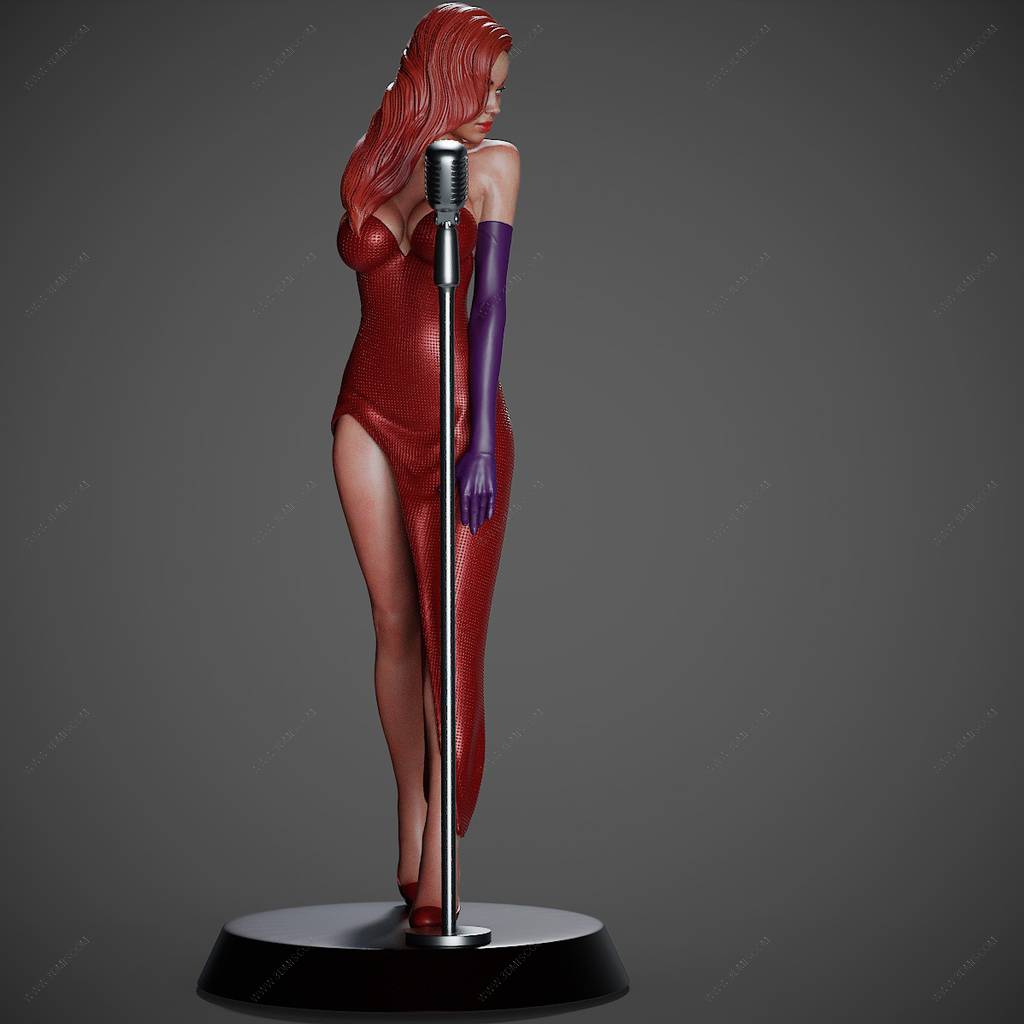 P站图纸印象馆 CA3D 谁陷害了兔子罗杰 杰西卡 CA3D 谁陷害了兔子罗杰 杰西卡