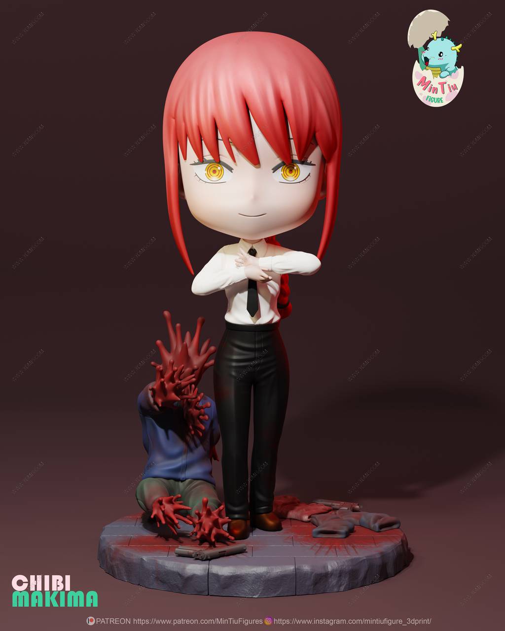 P站图纸印象馆 链锯人 玛奇玛 链锯人 玛奇玛