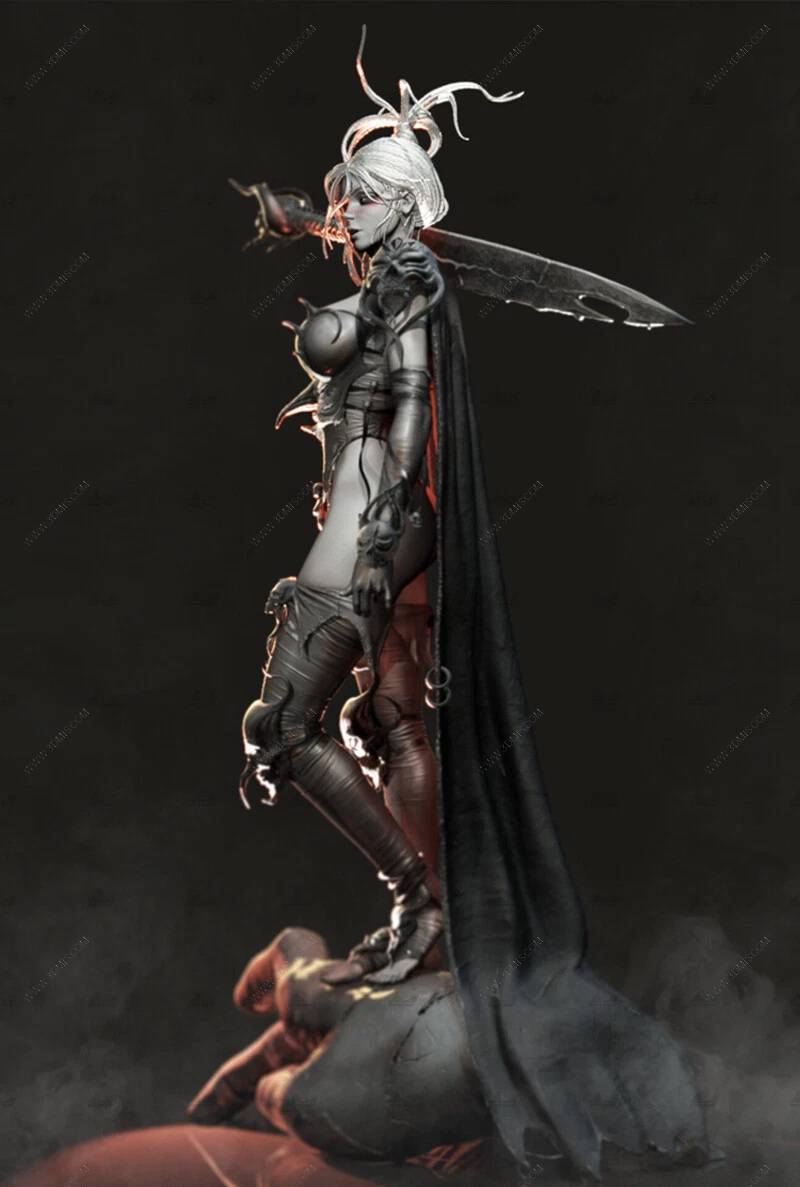 P站图纸印象馆 女战士 女战士