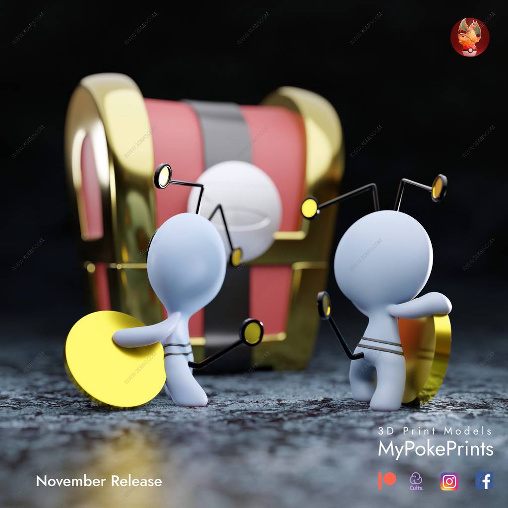 P站图纸印象馆 口袋妖怪 朱紫 口袋妖怪 朱紫