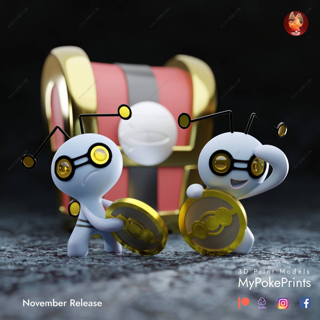 P站图纸印象馆 口袋妖怪 朱紫 口袋妖怪 朱紫