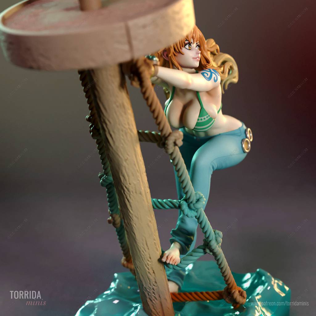 P站图纸印象馆 Torrida 海贼王 娜美 Torrida 海贼王 娜美