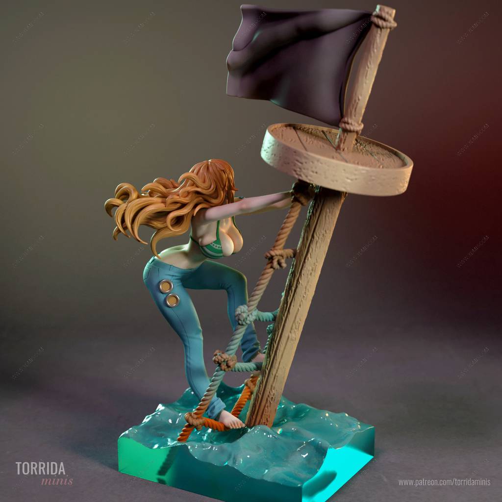 P站图纸印象馆 Torrida 海贼王 娜美 Torrida 海贼王 娜美