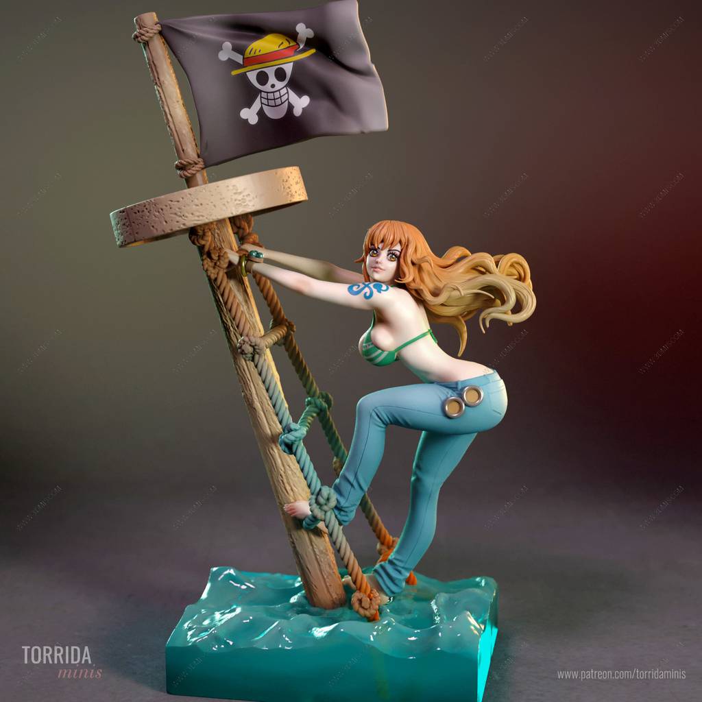 P站图纸印象馆 Torrida 海贼王 娜美 Torrida 海贼王 娜美