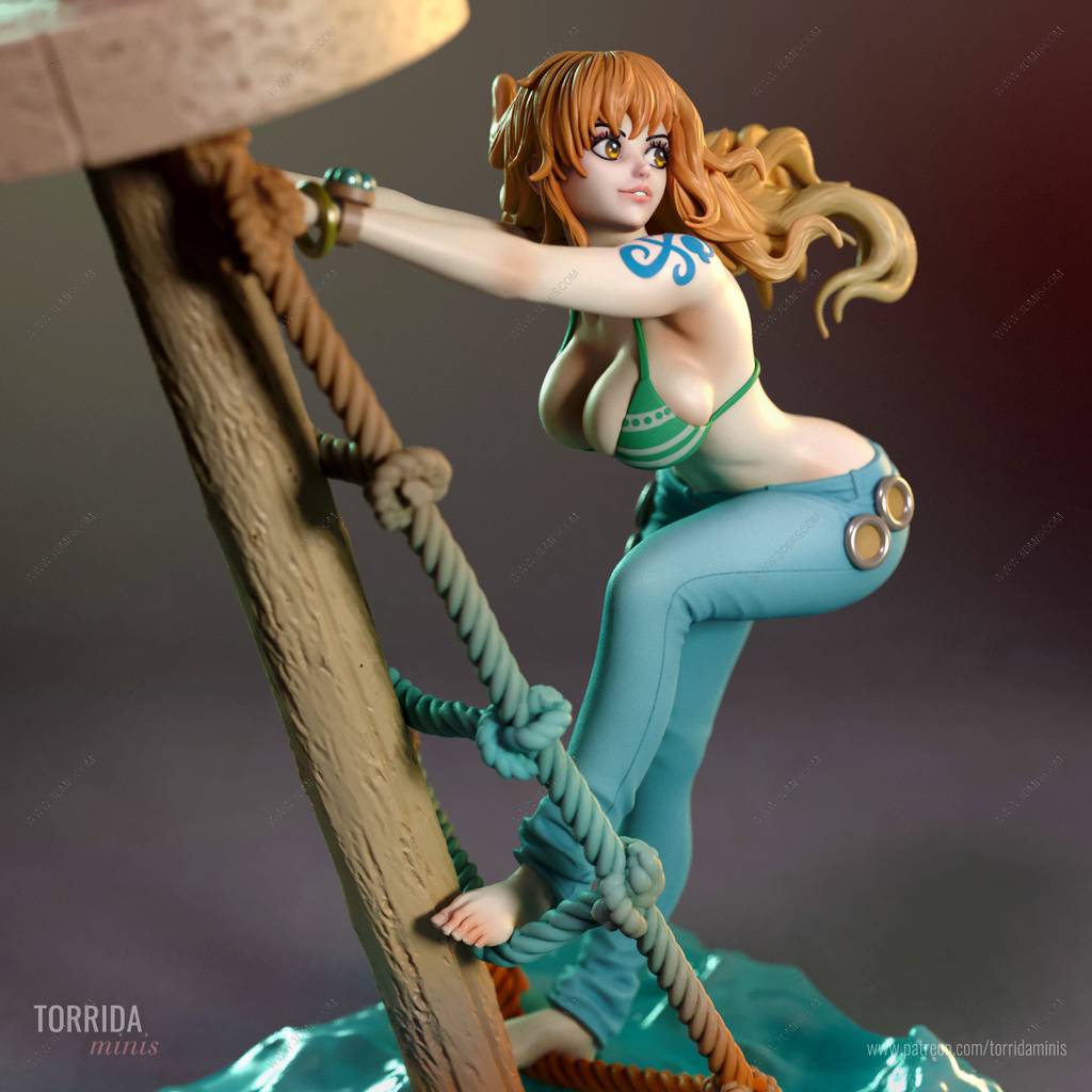 P站图纸印象馆 Torrida 海贼王 娜美 Torrida 海贼王 娜美