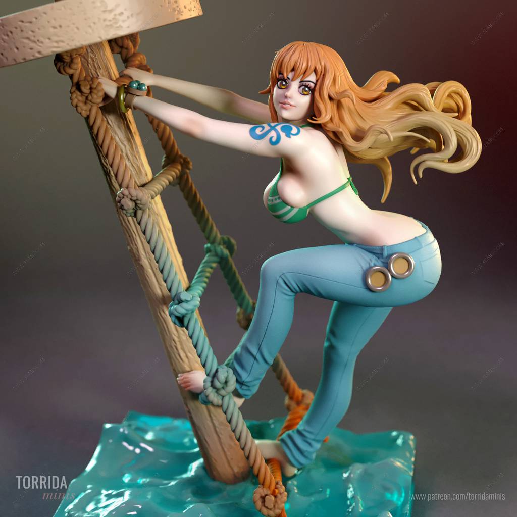 P站图纸印象馆 Torrida 海贼王 娜美 Torrida 海贼王 娜美