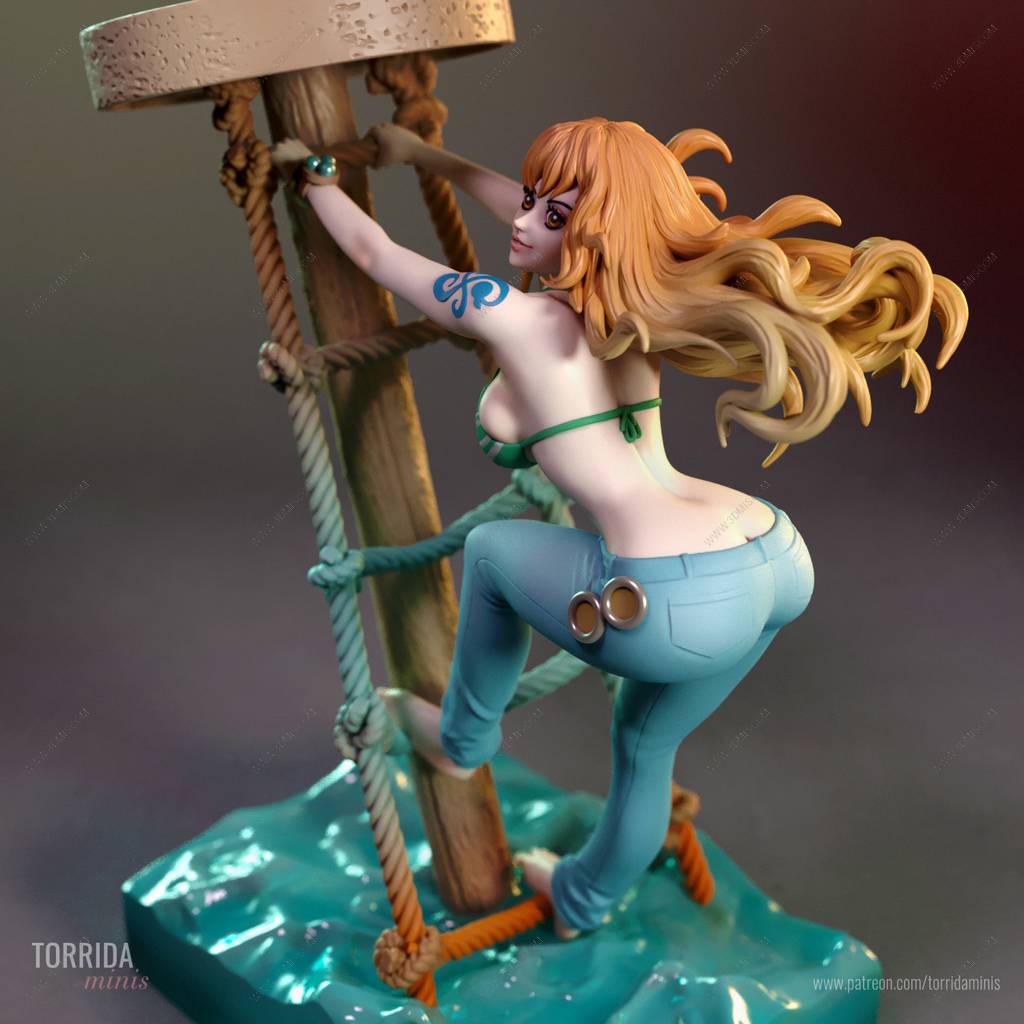 P站图纸印象馆 Torrida 海贼王 娜美 Torrida 海贼王 娜美