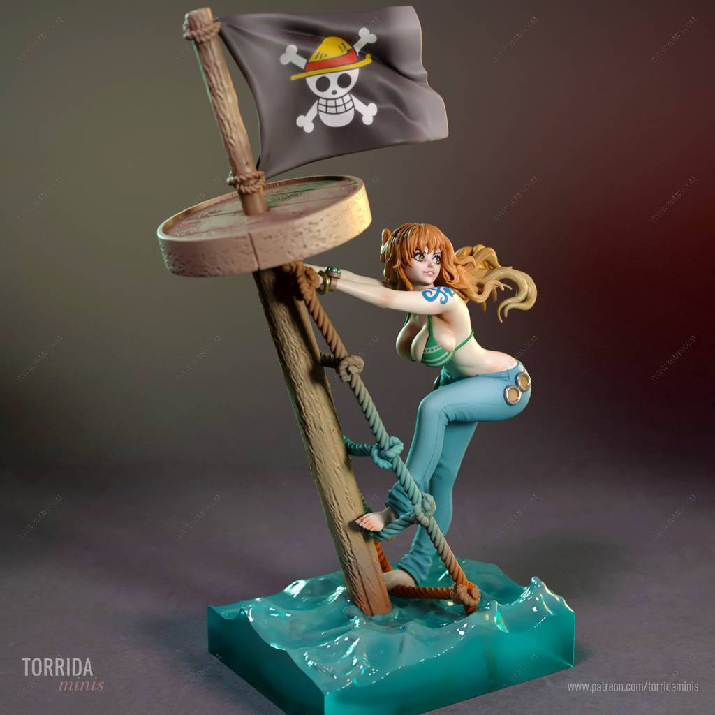 P站图纸印象馆 Torrida 海贼王 娜美 Torrida 海贼王 娜美