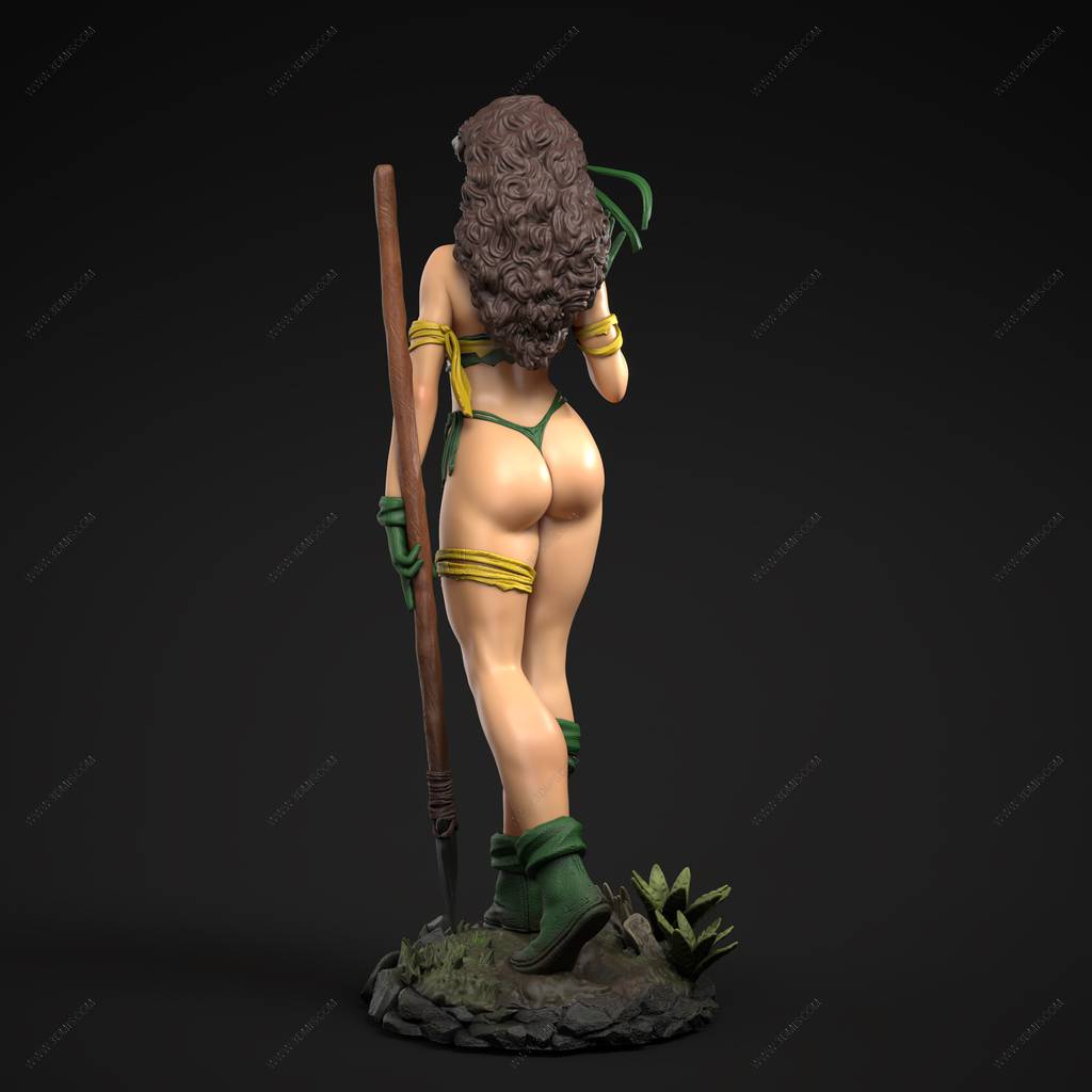 P站图纸印象馆 ABE3D 漫威 罗刹女 ABE3D 漫威 罗刹女