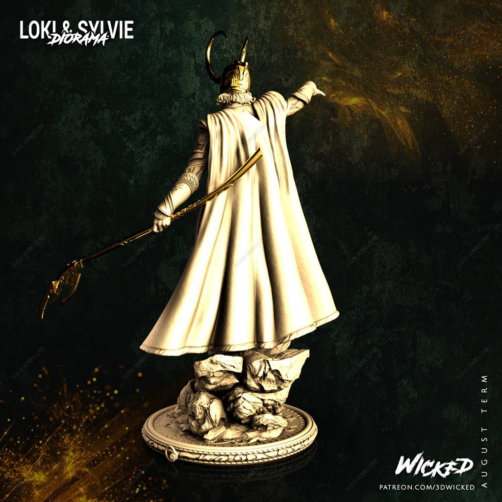 P站图纸印象馆 3DWicked 漫威 洛基 3DWicked 漫威 洛基