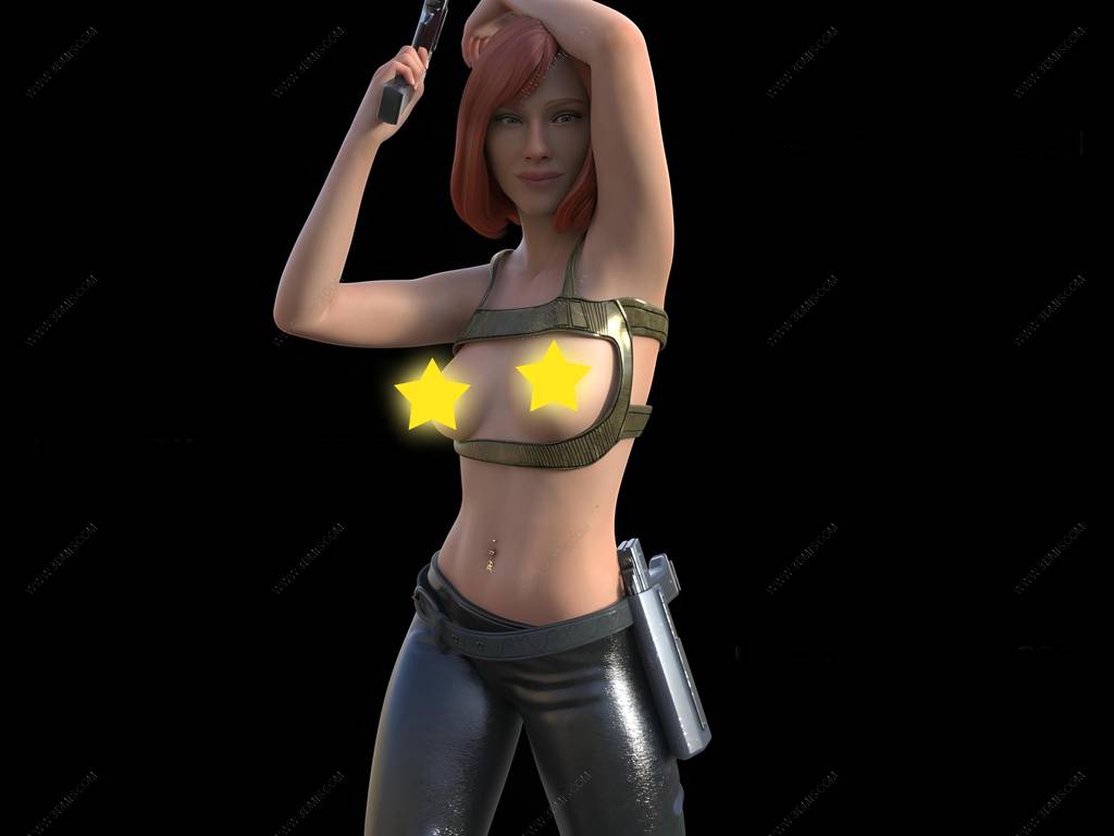 P站图纸印象馆 漫威 黑寡妇 漫威 黑寡妇