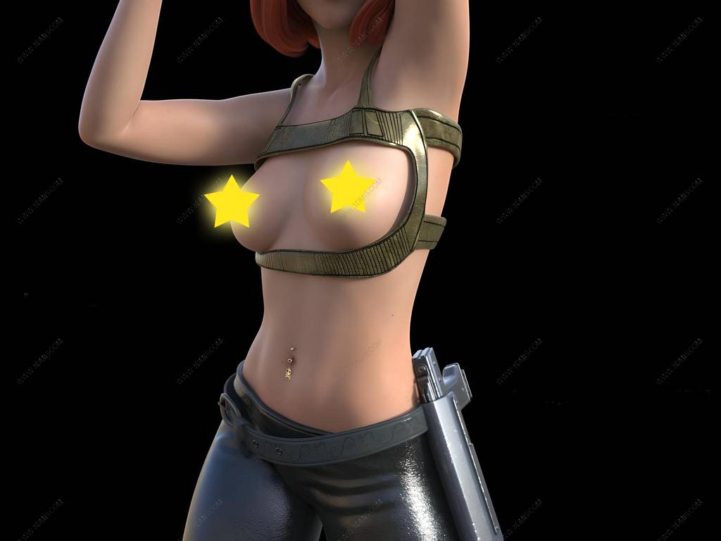 P站图纸印象馆 漫威 黑寡妇 漫威 黑寡妇