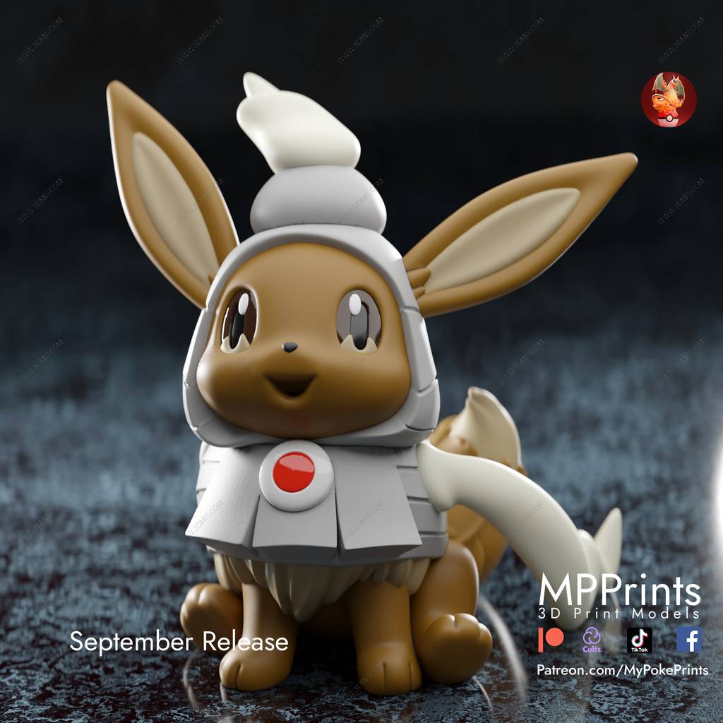 P站图纸印象馆 口袋妖怪 伊布 口袋妖怪 伊布