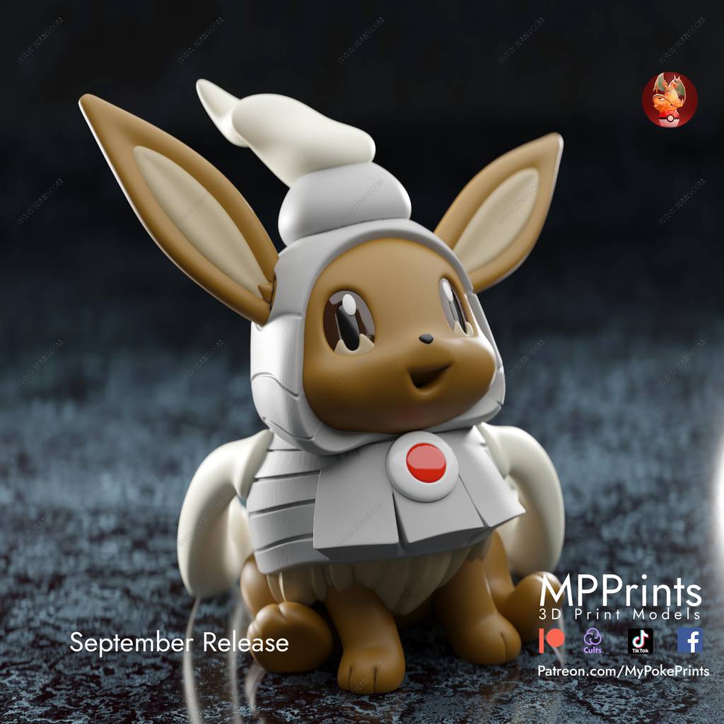 P站图纸印象馆 口袋妖怪 伊布 口袋妖怪 伊布