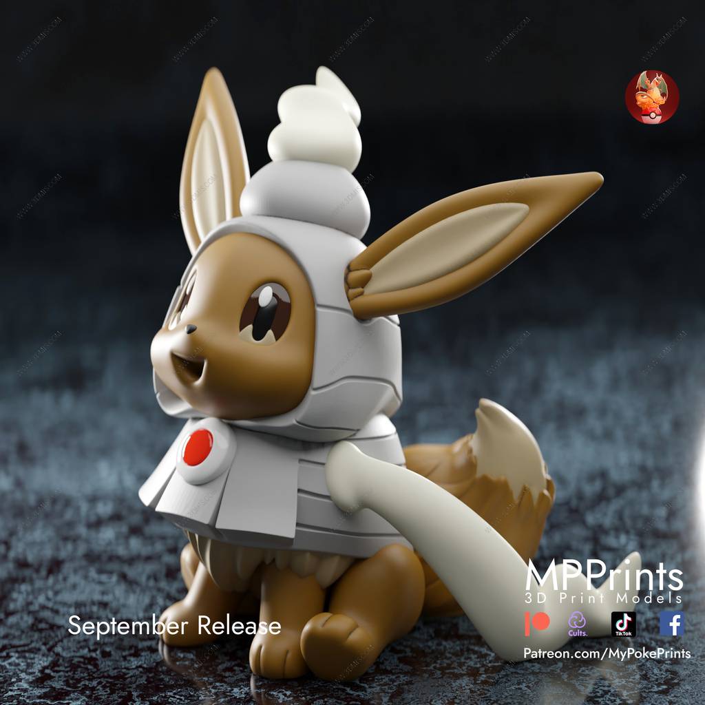 P站图纸印象馆 口袋妖怪 伊布 口袋妖怪 伊布