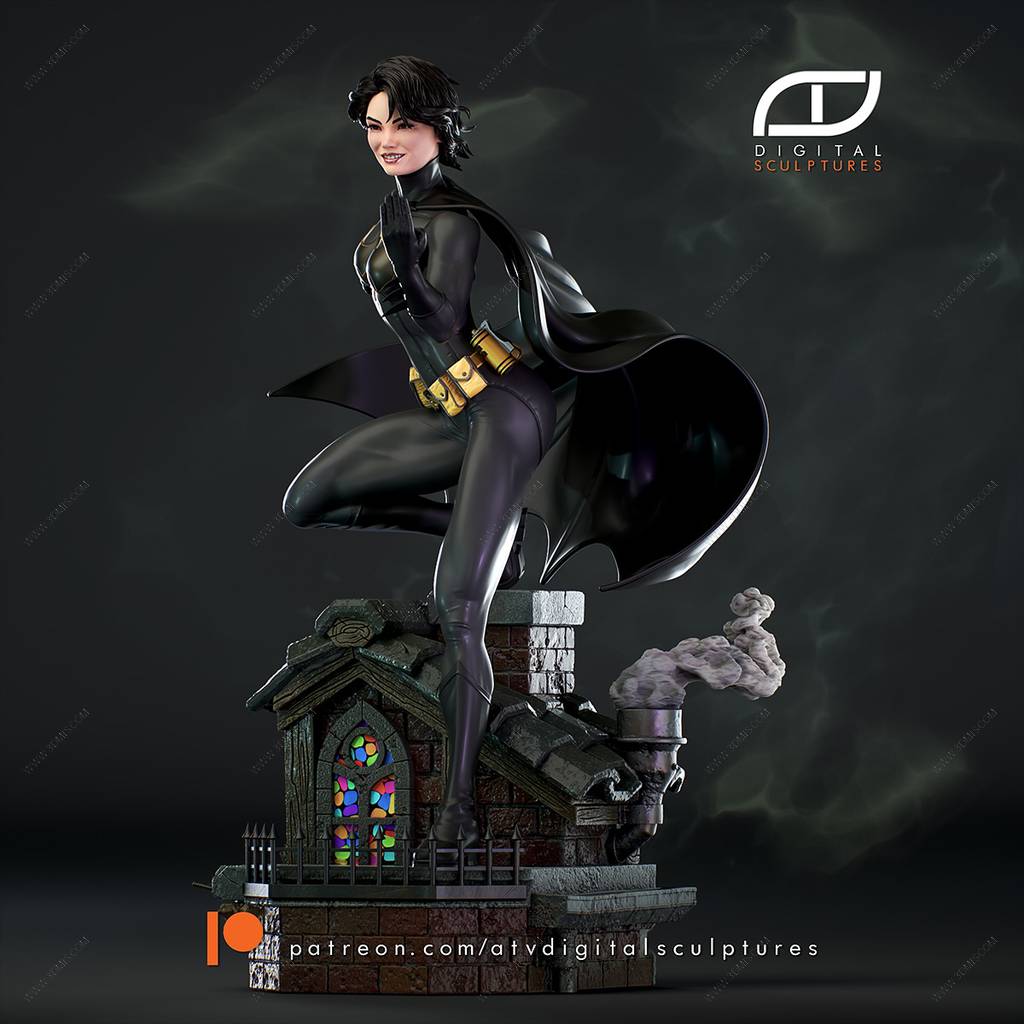 P站图纸印象馆 ATV DC漫画 蝙蝠少女 ATV DC漫画 蝙蝠少女